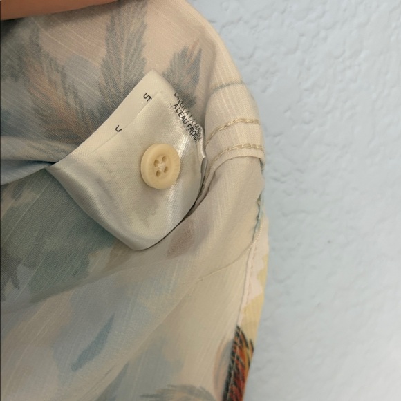 O'Neill TRVLRSERIES Standard Fit Size Medium Tropical Print Men's Shirt - Picture 7 of 11